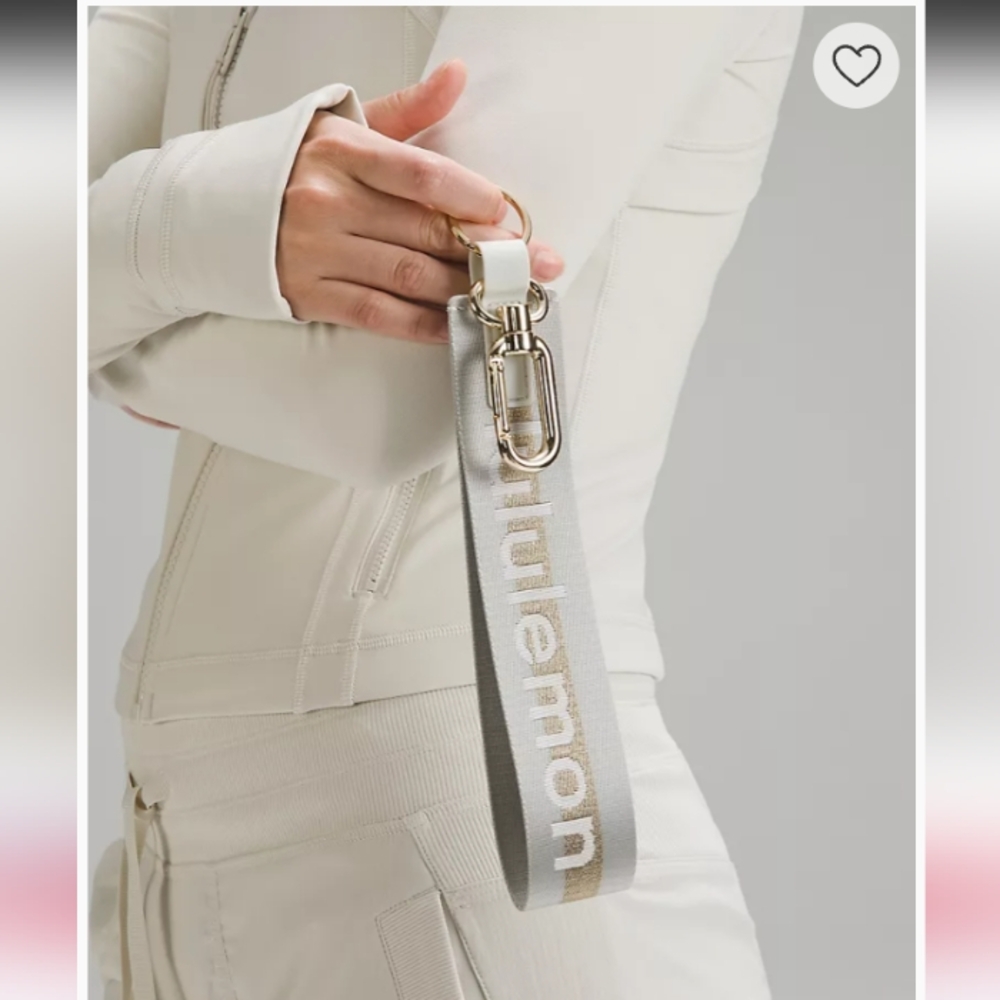 Lululemon Never Lost Keychain